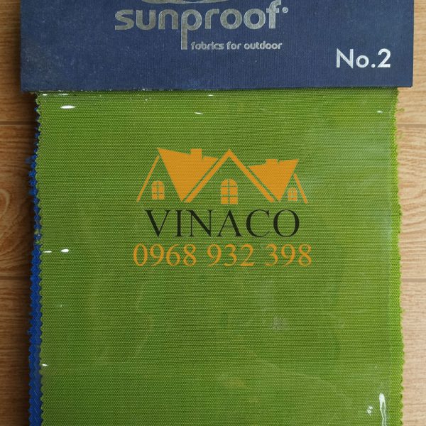 Mẫu vải ngoài trời SunProof chống bạc màu