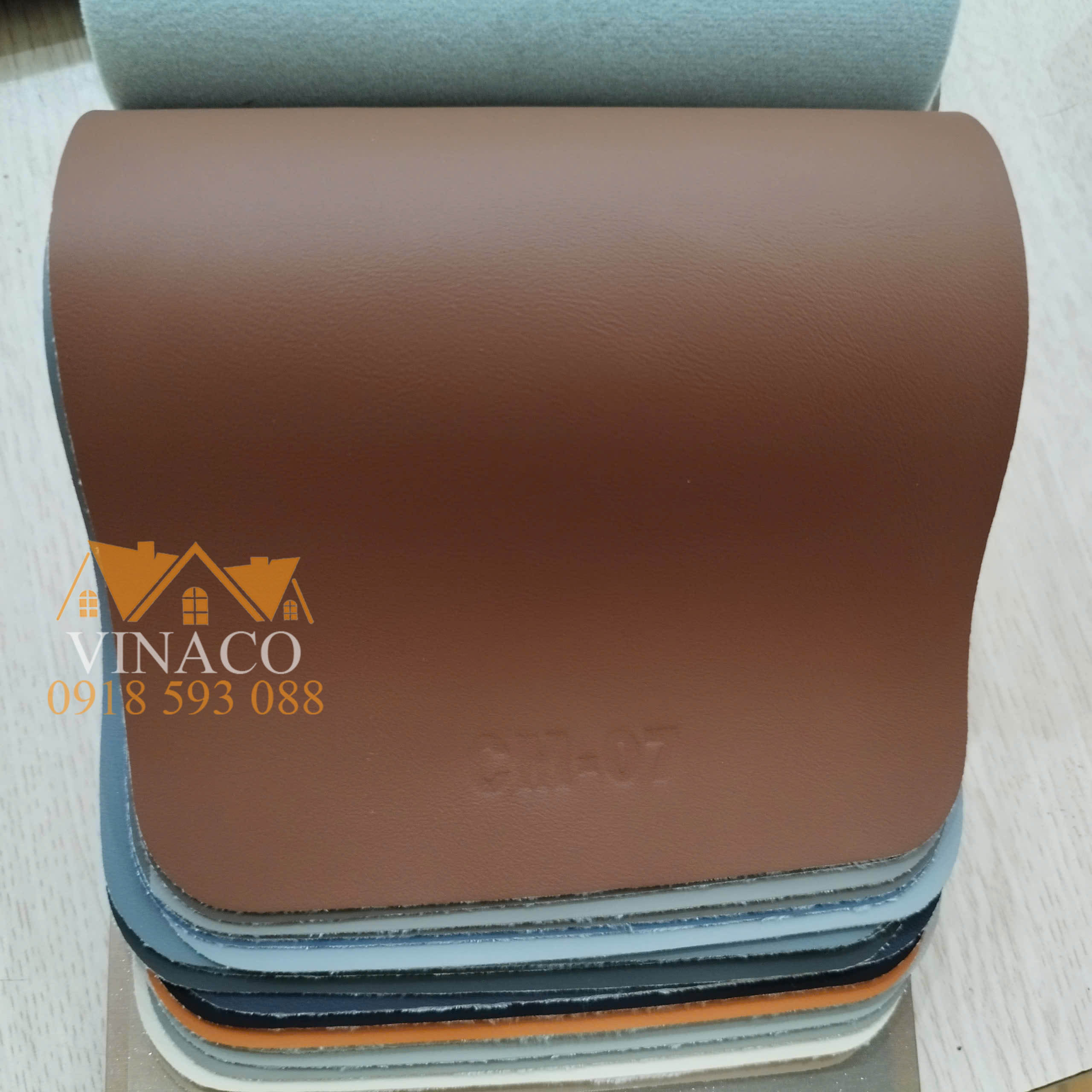 Bảng màu mẫu da CM chuyên dùng bọc ghế sofa