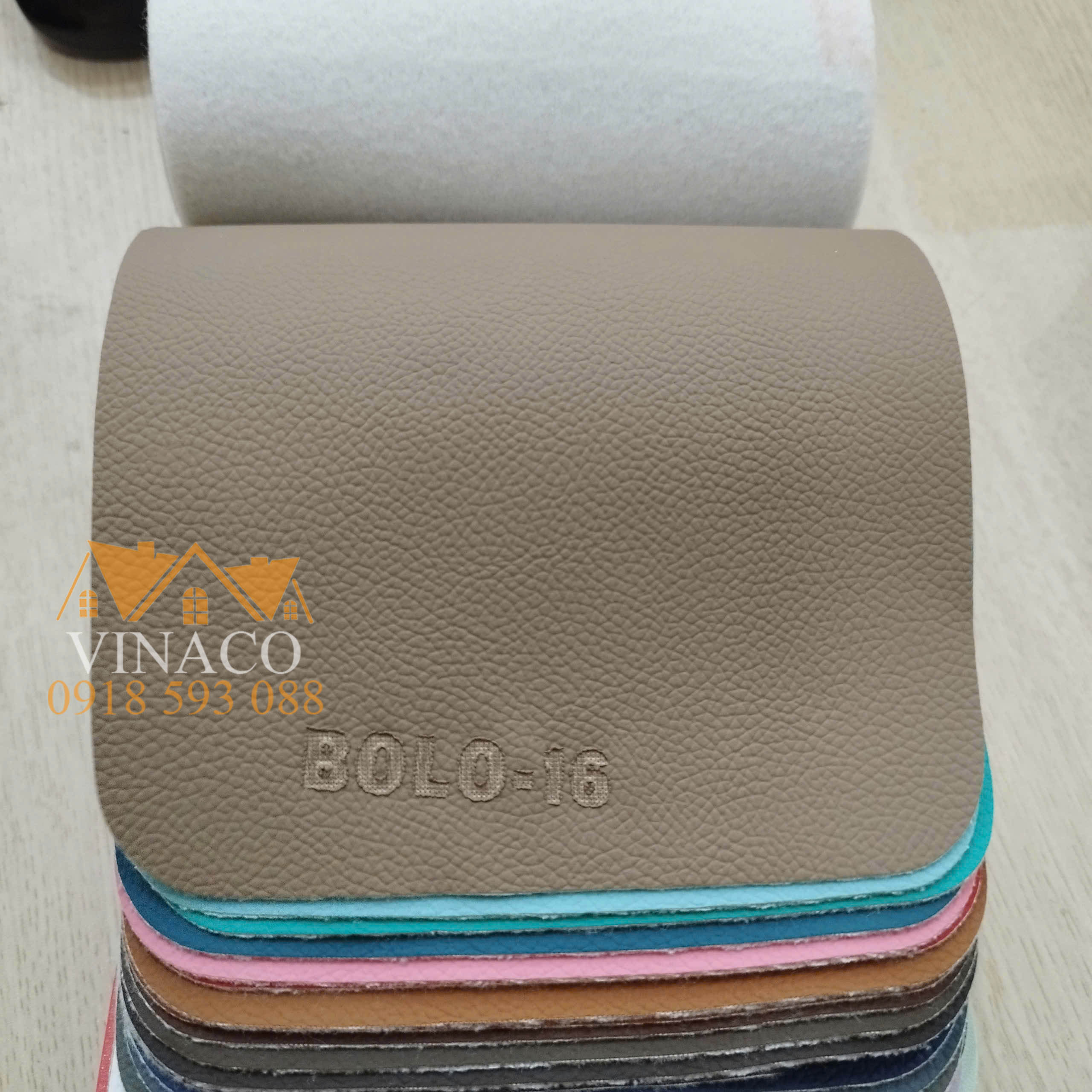 Màu sắc mẫu da Bolo chuyên dùng bọc ghế sofa