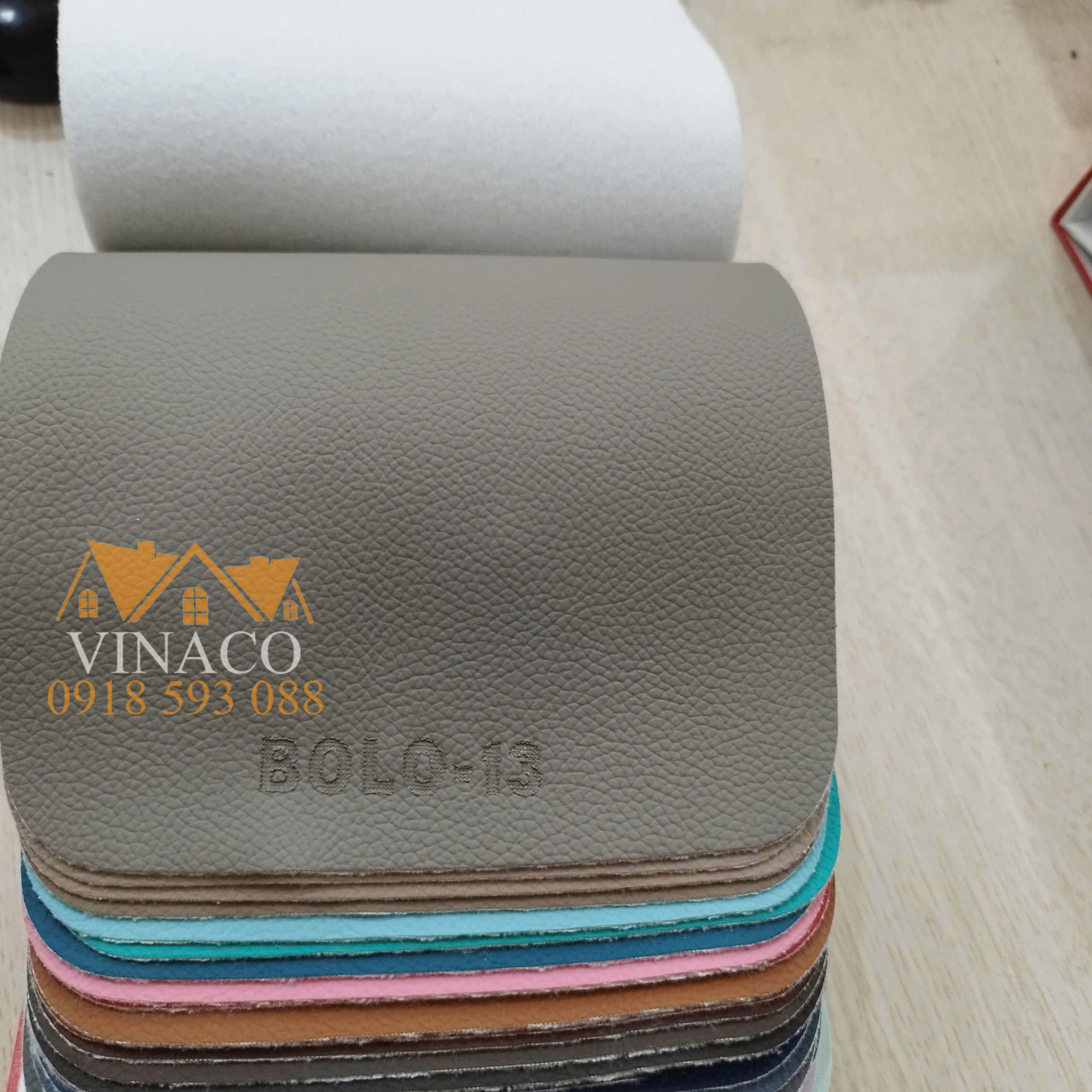 Màu sắc mẫu da Bolo chuyên dùng bọc ghế sofa