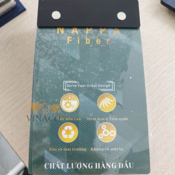 Mẫu da Fiber cao cấp chống mực